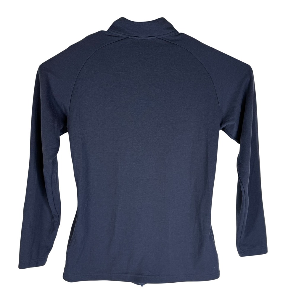 Travis Mathew Womens Navy Blue Quarter Zip Pullover Golf Activewear‎ Top XL - Picture 4 of 5